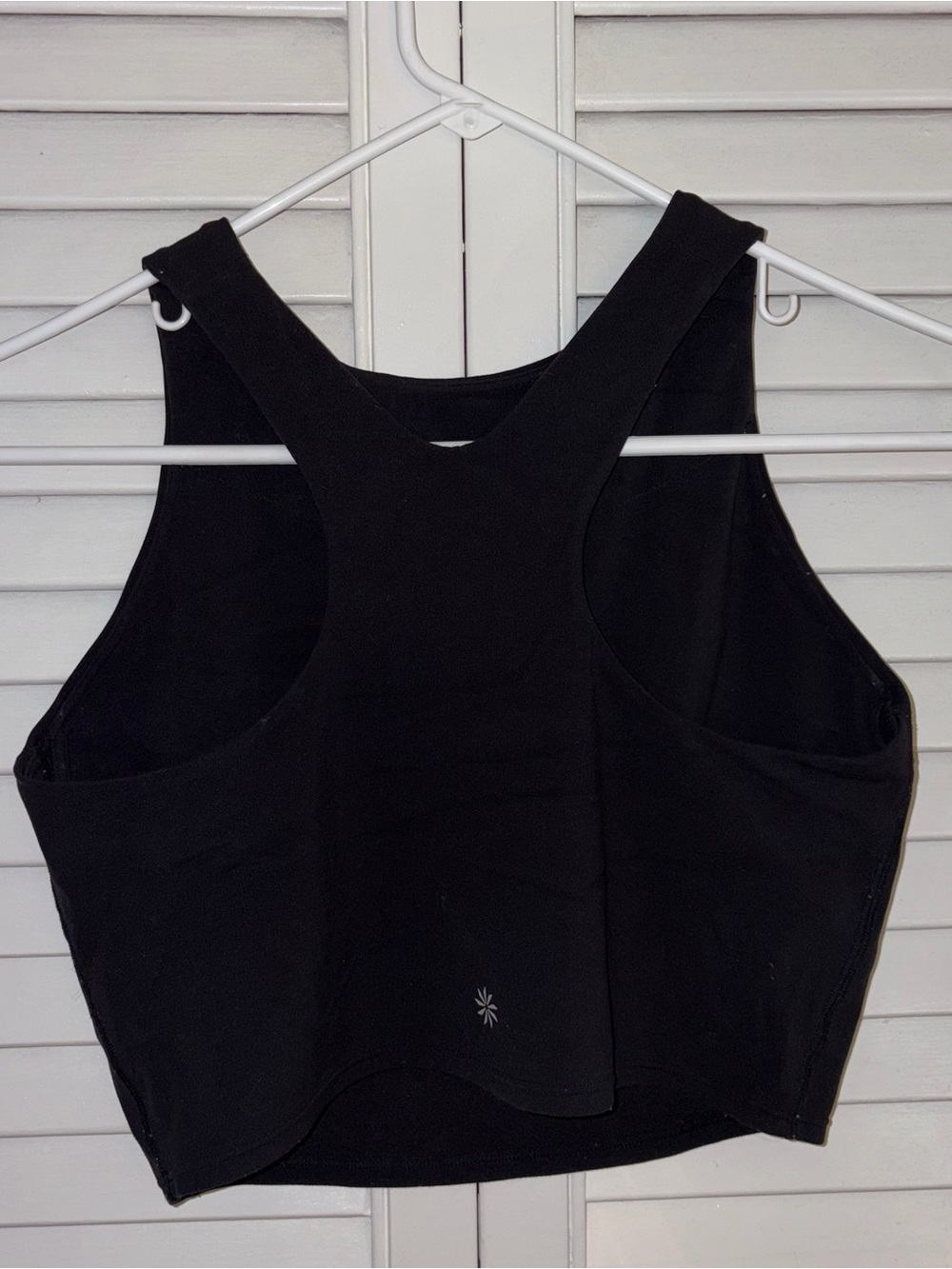 Athleta Black Cropped Performance Tank - Picture 2 of 3